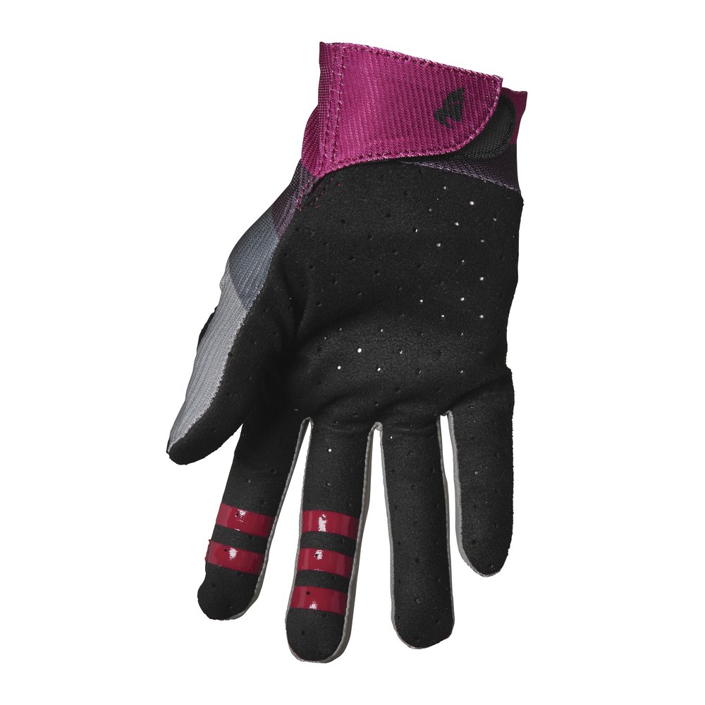 THOR Assist React MTB Handschuhe grau lila