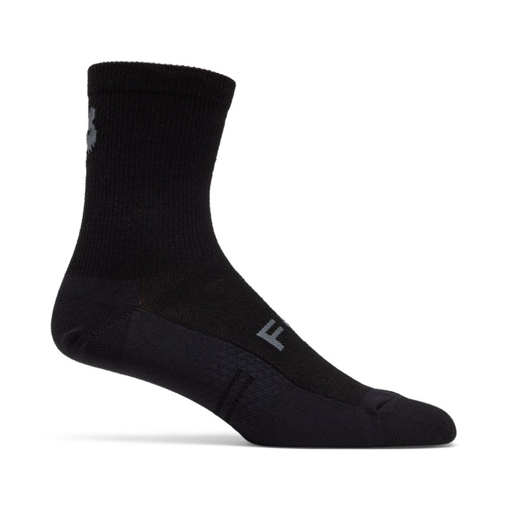 FOX 6" FLEXAIR MERINO Socken schwarz