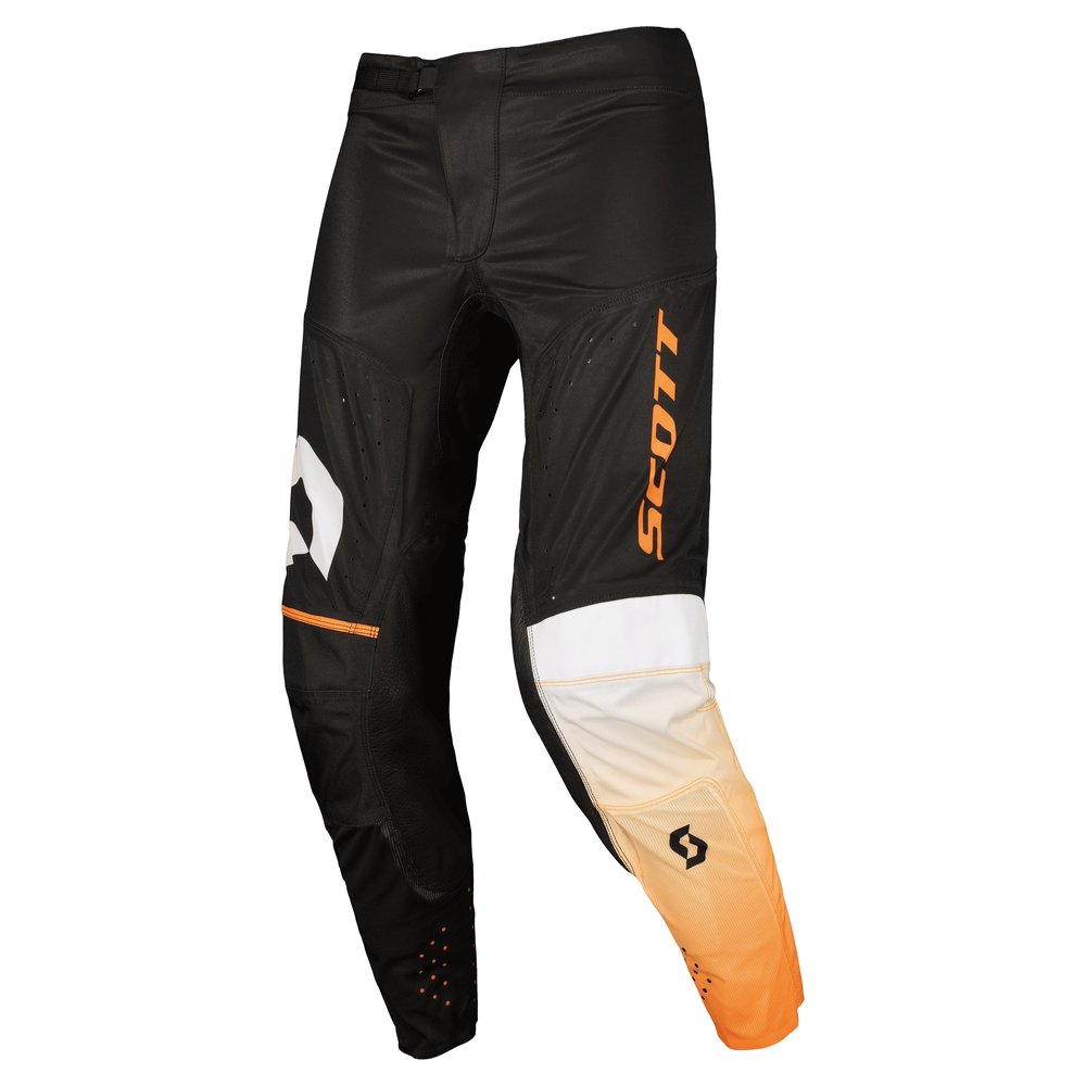 SCOTT Motocross Hose Podium Pro caviar schwarz/shocking orange SCOTT Motocross Hose Podium Pro caviar schwarz/shocking orange