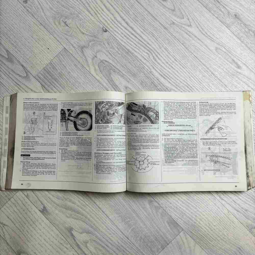 HONDA CRF 450 R 2003 69MEB610 00X69-MEB-6103 Motorrad-Handbuch gebraucht