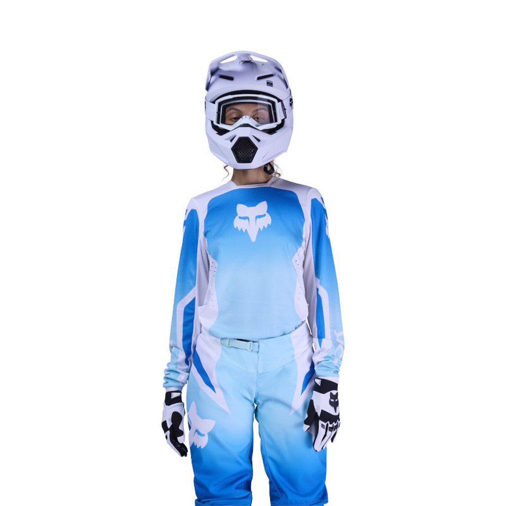 FOX WOMEN 180 SHIELD JERSEY Weiss/Blau