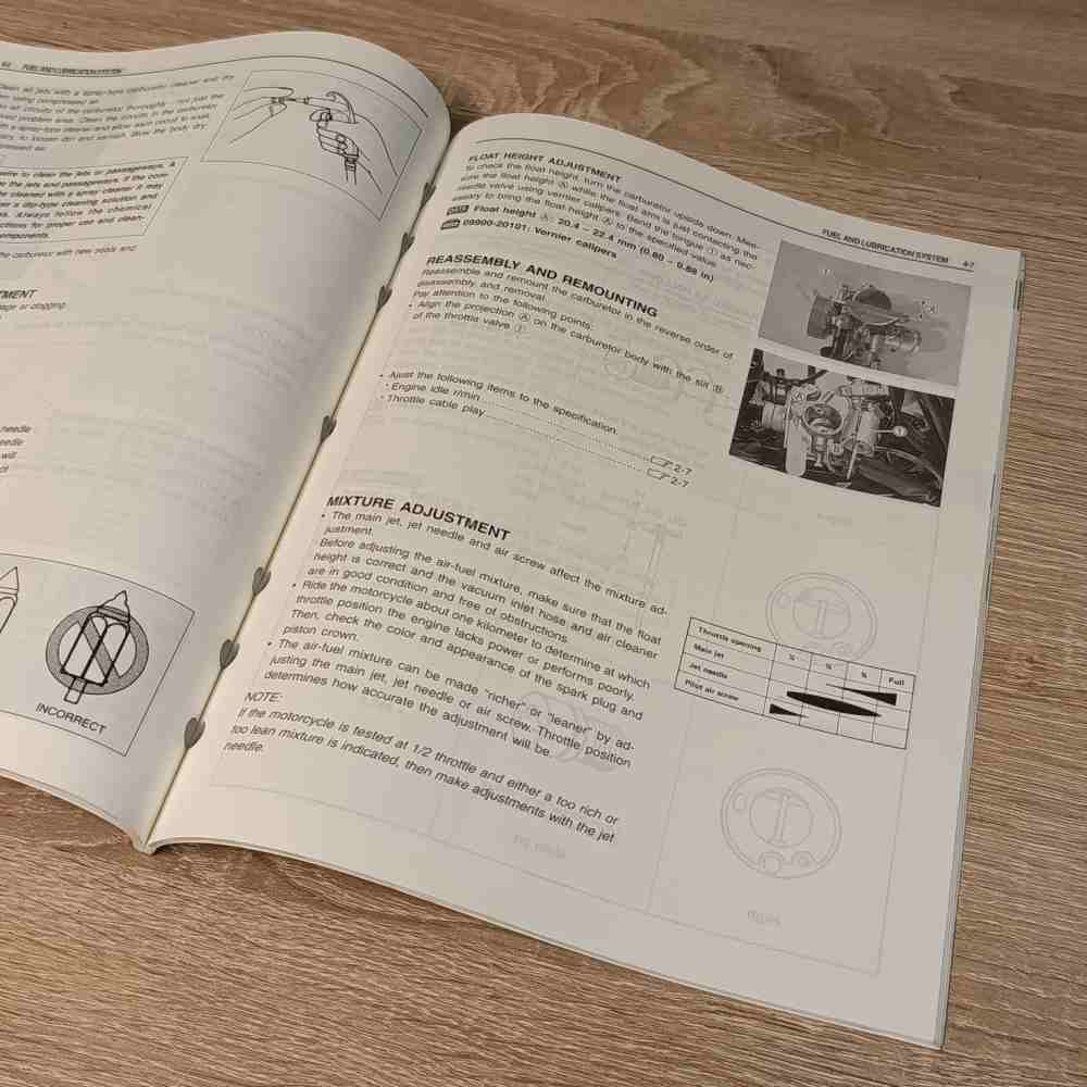 SUZUKI JR80 2001-05 99500-20200-01E Motorrad-Handbuch gebraucht