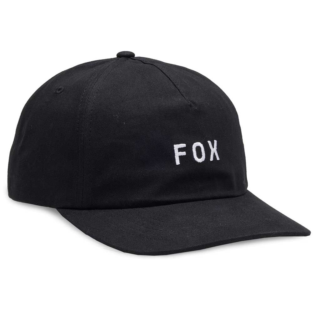 FOX Wordmark Adjustable Kappen schwarz