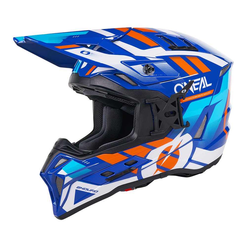 ONEAL EX-SRS Motocross Helm Dust blau/orange ONEAL EX-SRS Motocross Helm Dust blau/orange