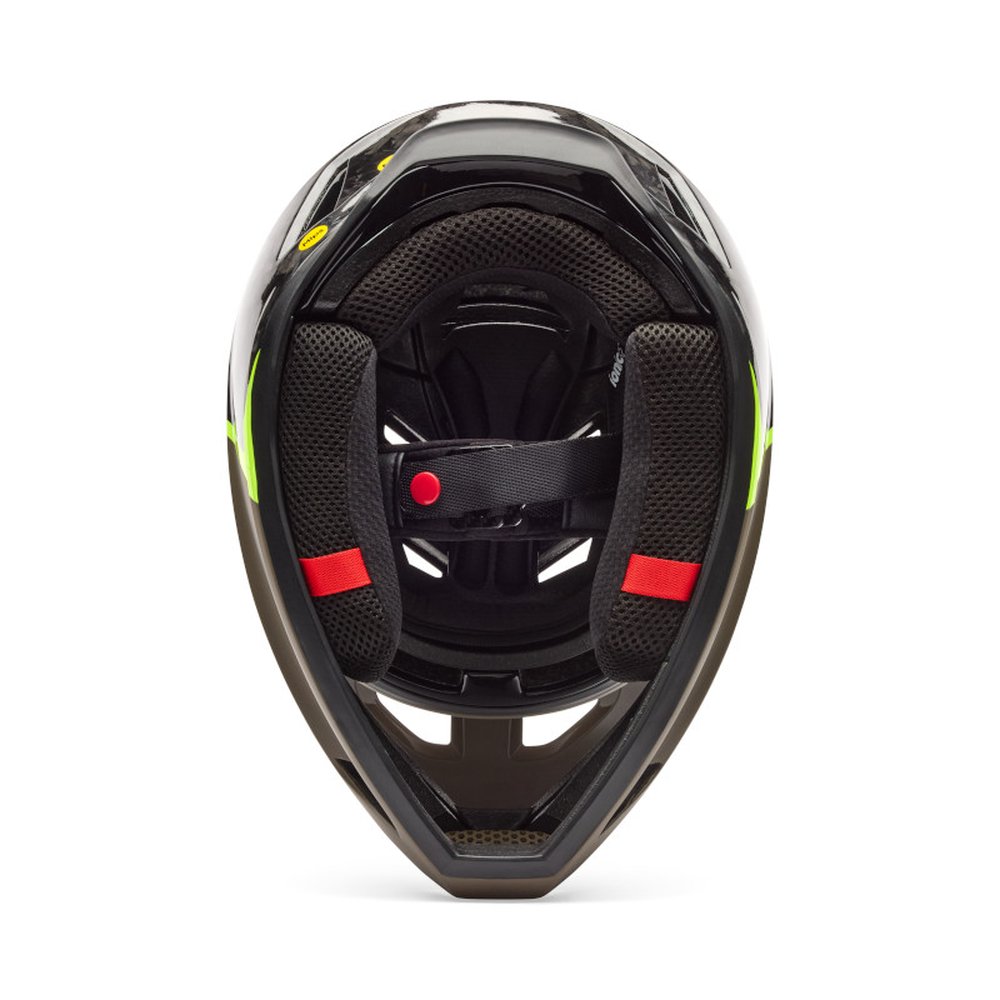 FOX RAMPAGE RS SPLICE, CE/CPSC Fullface MTB Helm Military