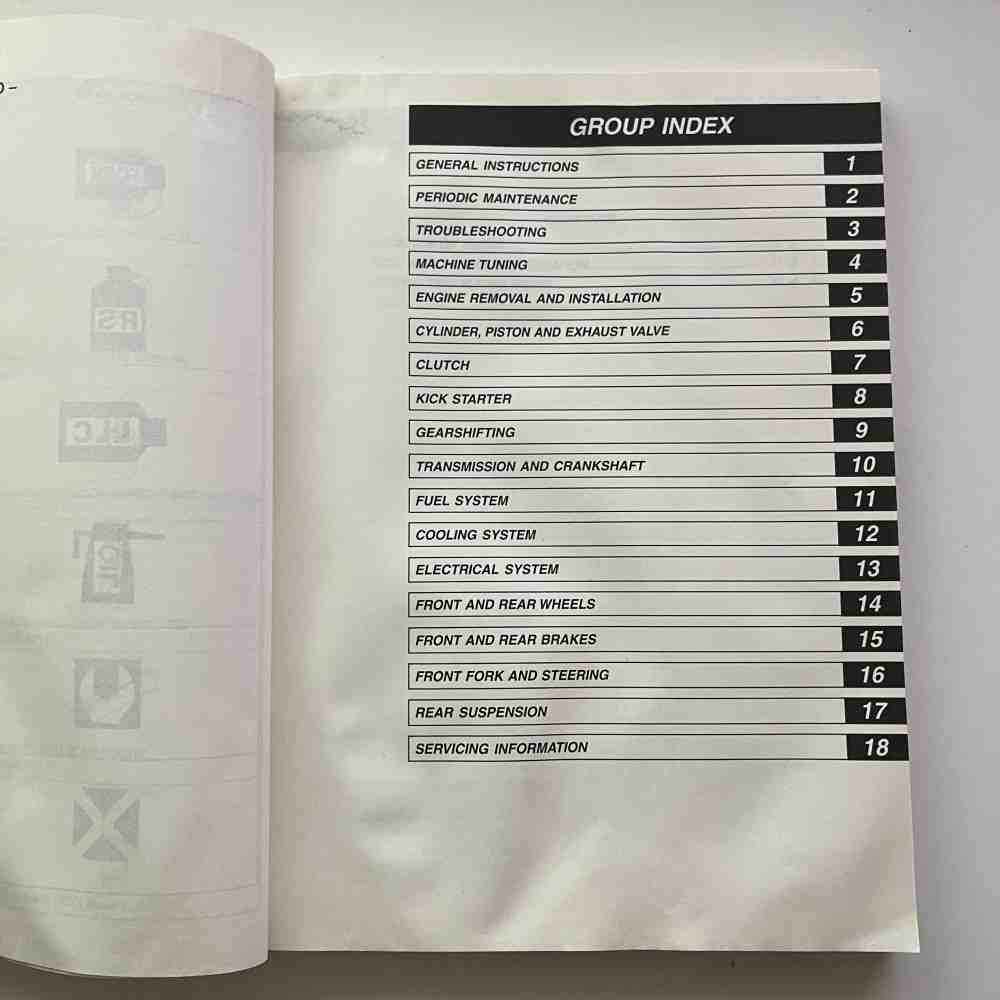 SUZUKI RM85/L 2004 99011-02B79-01A Motorrad-Handbuch gebraucht