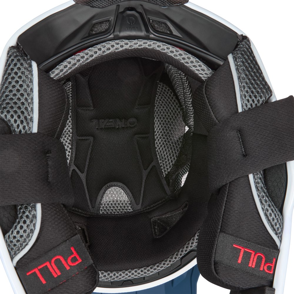KINI RED BULL Air-Liner & Cheek Pads DHC Helm blau