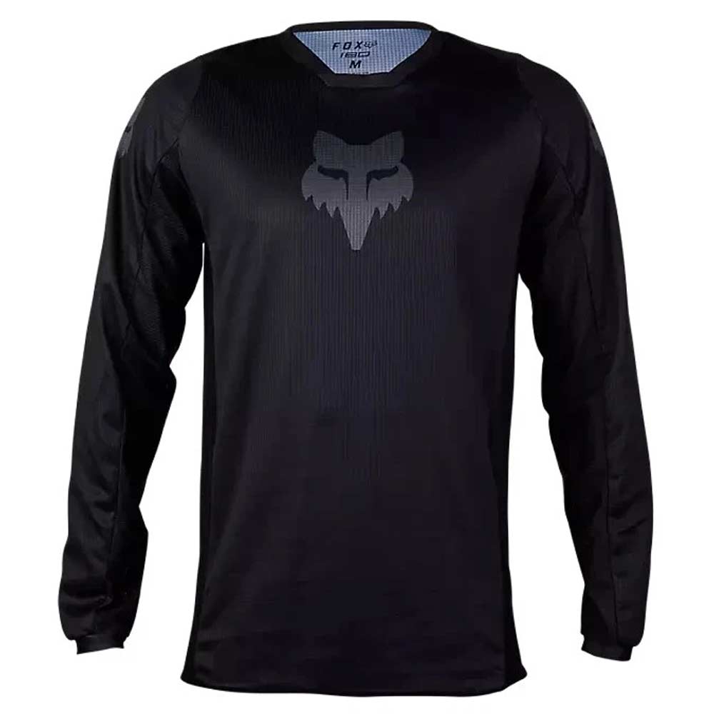FOX 180 BLACKOUT JERSEY Schwarz