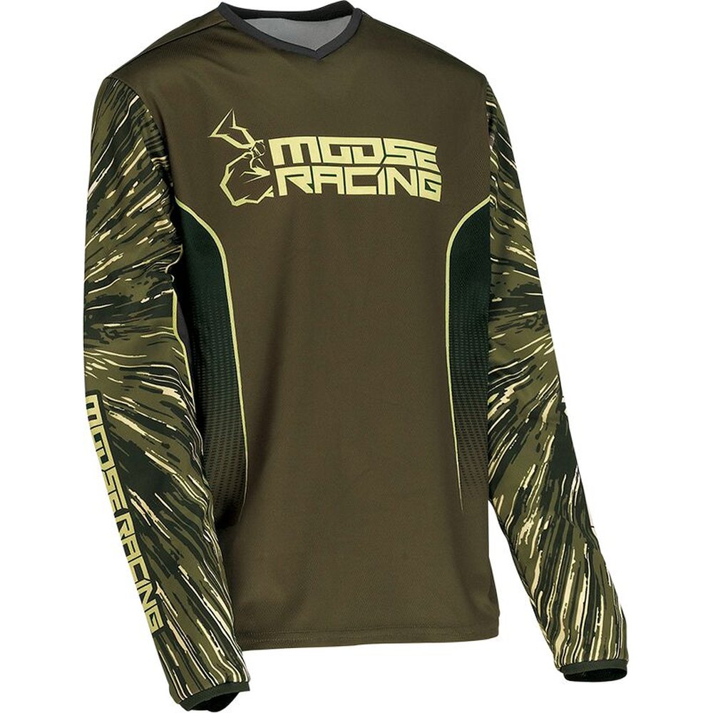 MOOSE RACING Agroid Youth Kinder Jersey oliv tan