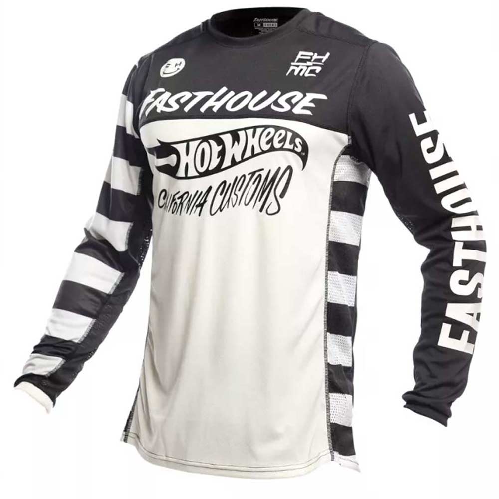 FASTHOUSE Grindhouse Hot Wheels Jersey weiss schwarz