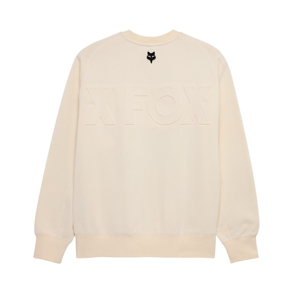 FOX MOTO-X OVERSIZED FLEECE CREW Sweatshirt Off White