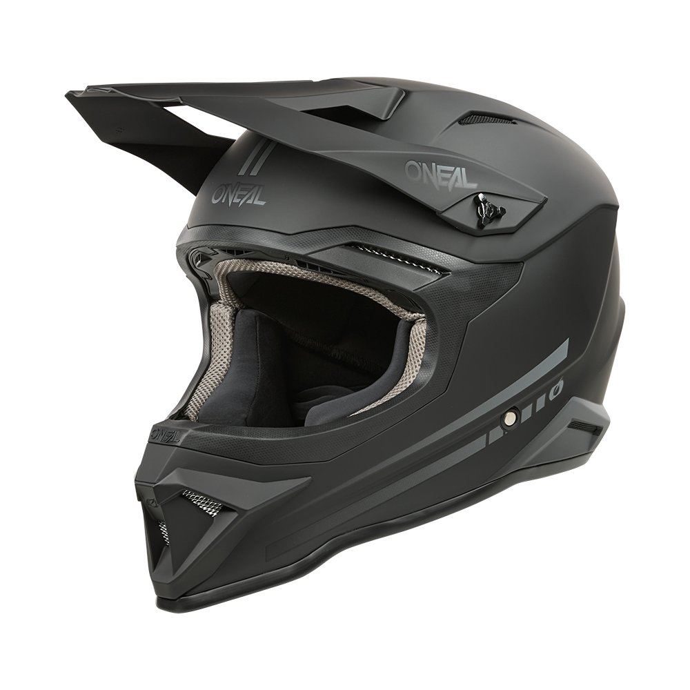 ONEAL 1SRS Motocross Helm Solid schwarz