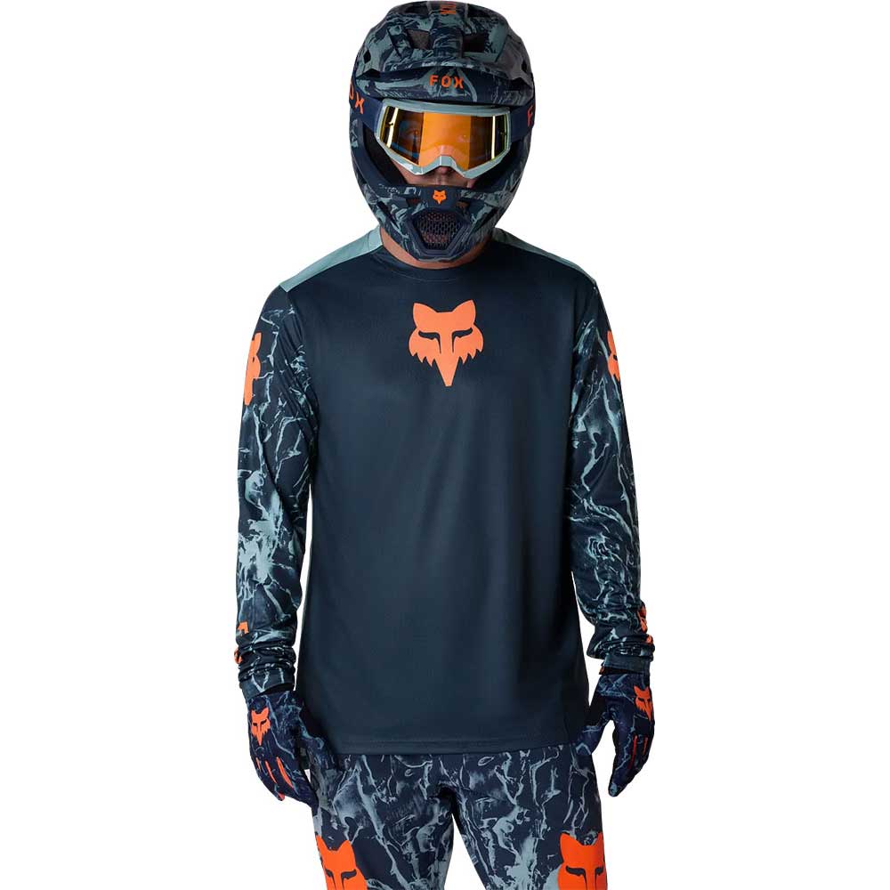 FOX YOUTH RANGER LS JERSEY IMG PRINT langärmlig für Kinder Dark Blau