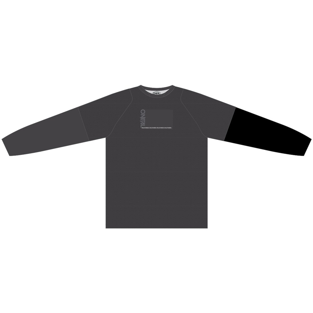 ONEAL Element FR Jersey Plain grau/schwarz