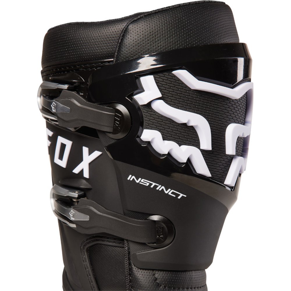 FOX INSTINCT Motocross Stiefel Schwarz