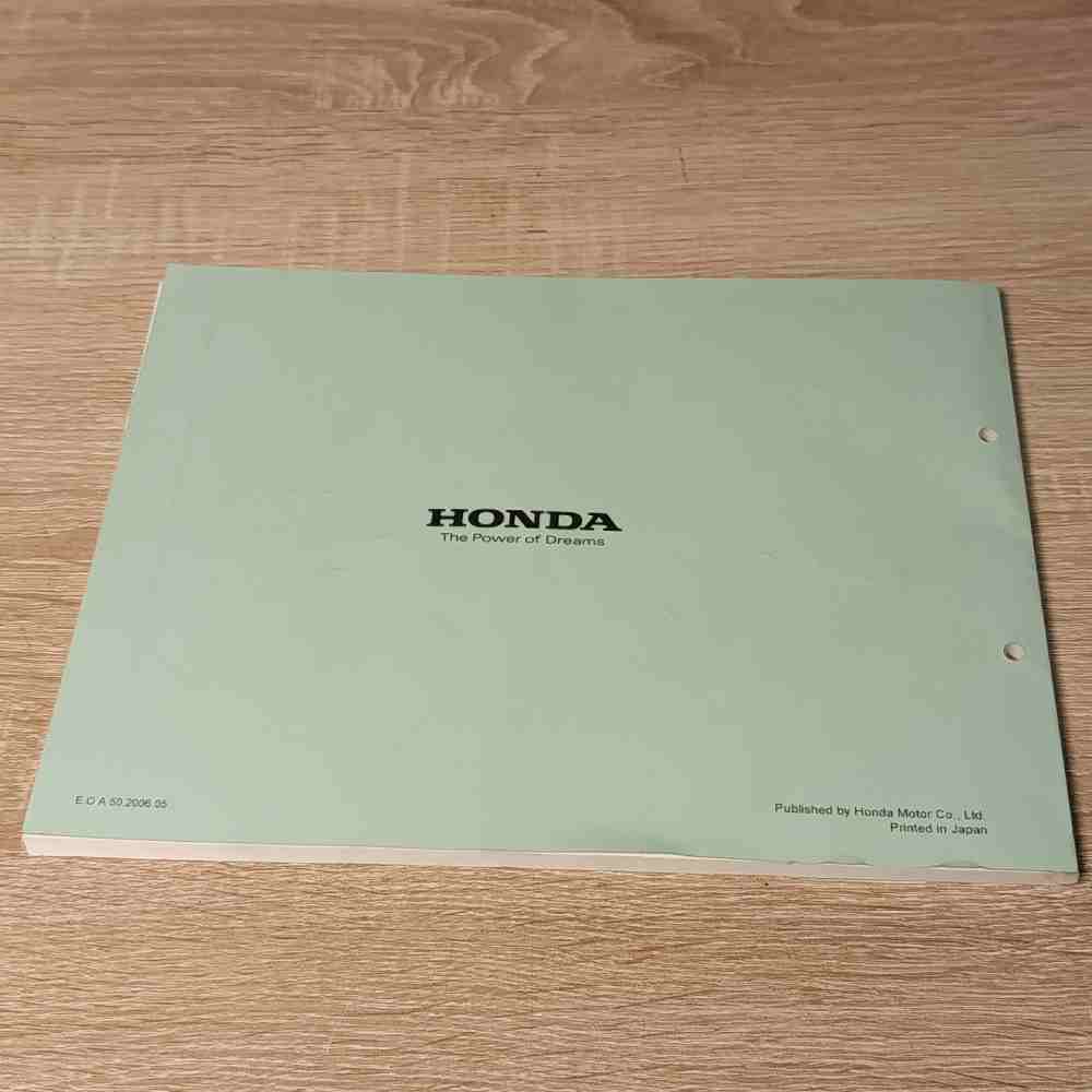 HONDA XR650R (Y,1-7) 2007 Ersatzteilkatalog 13MBNYE9 Motorrad-Handbuch gebraucht