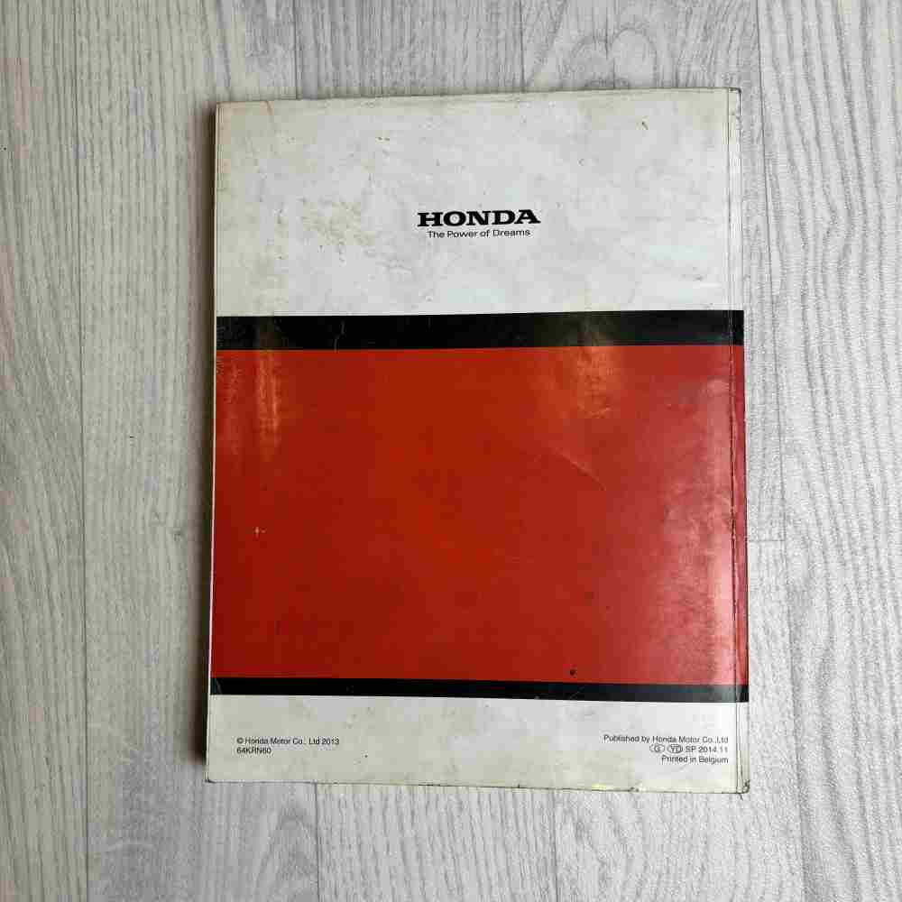 HONDA CRF 250 R 2014 64KRN60 Motorrad-Handbuch gebraucht