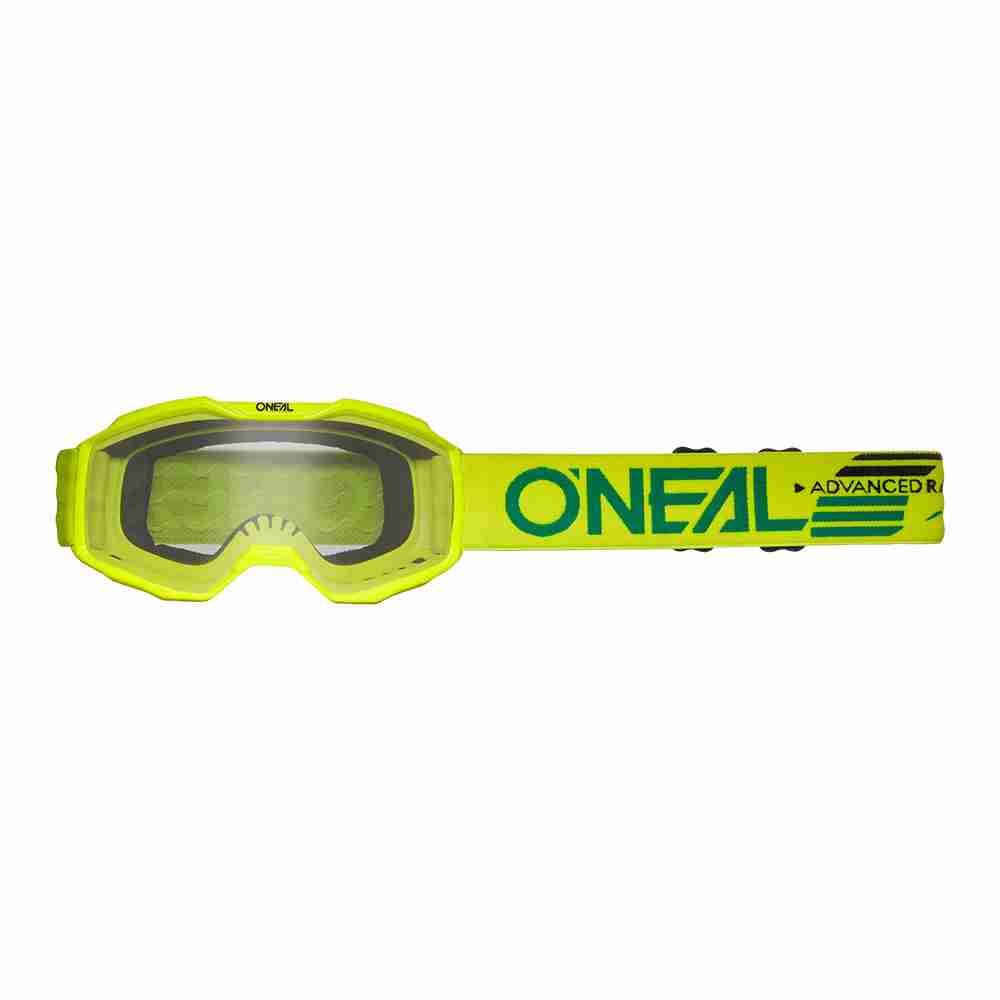 ONEAL B-10 Youth Solid Kinder Brille neon gelb - klar