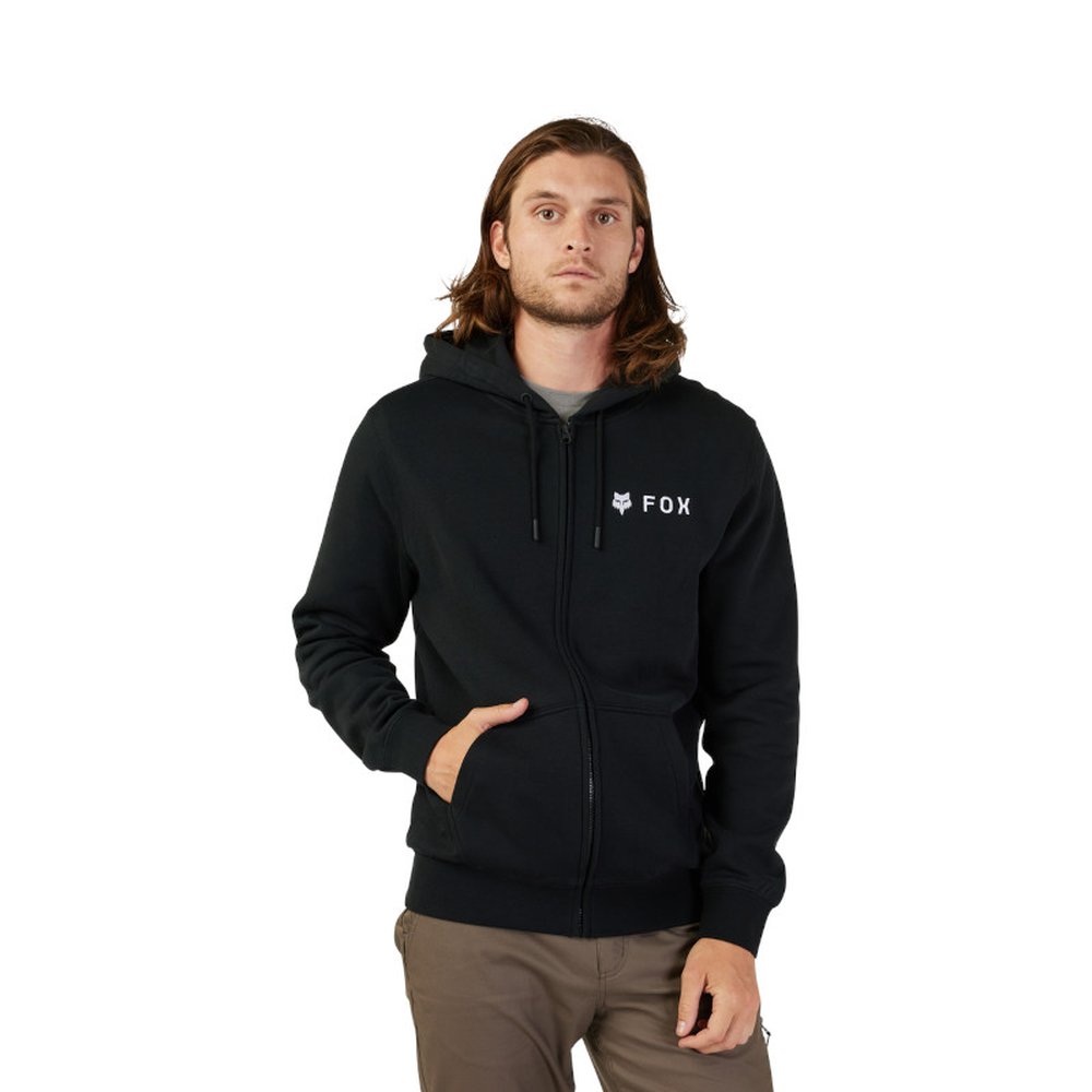 FOX ABSOLUTE FLEECE ZIP Hoodie Kapuzen Pullover Schwarz