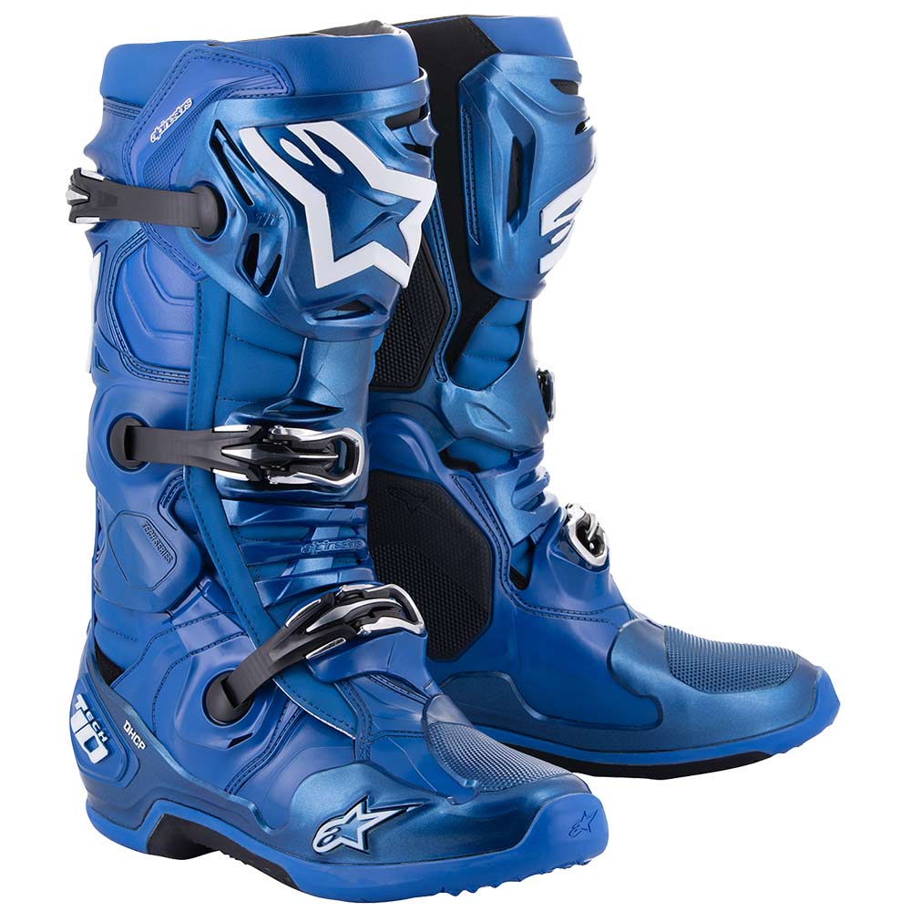 ALPINESTARS Tech 10 Motocross Stiefel blau schwarz