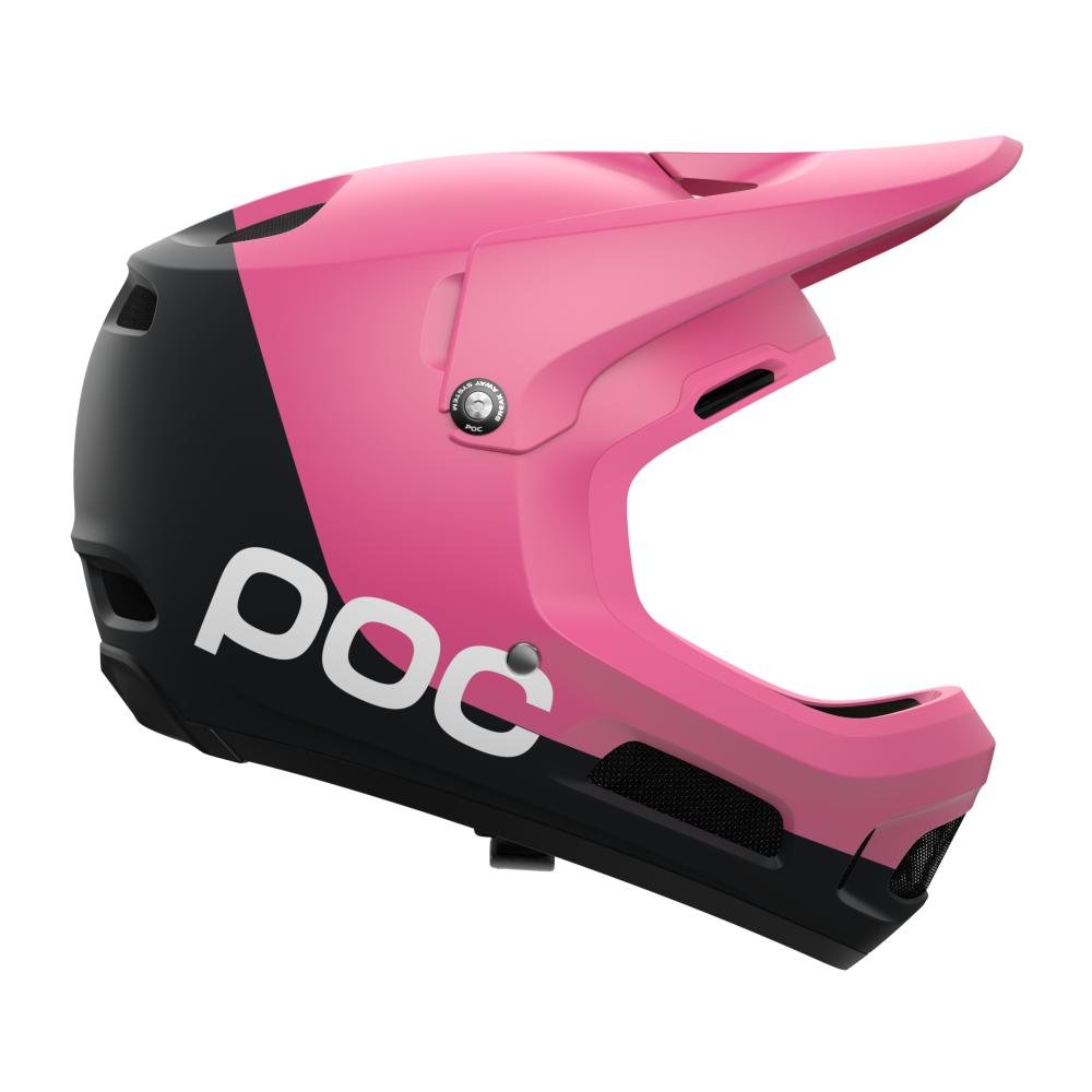 POC Coron Air Mips MTB Helm actinium pink/uranium schwarz matt