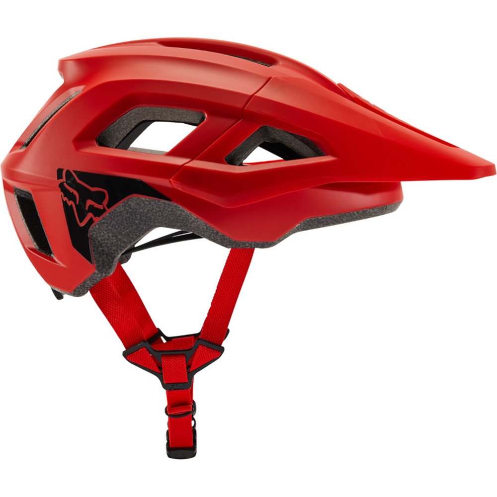 FOX MAINFRAME HELMET TRVRS MTB Helm Neon Rot
