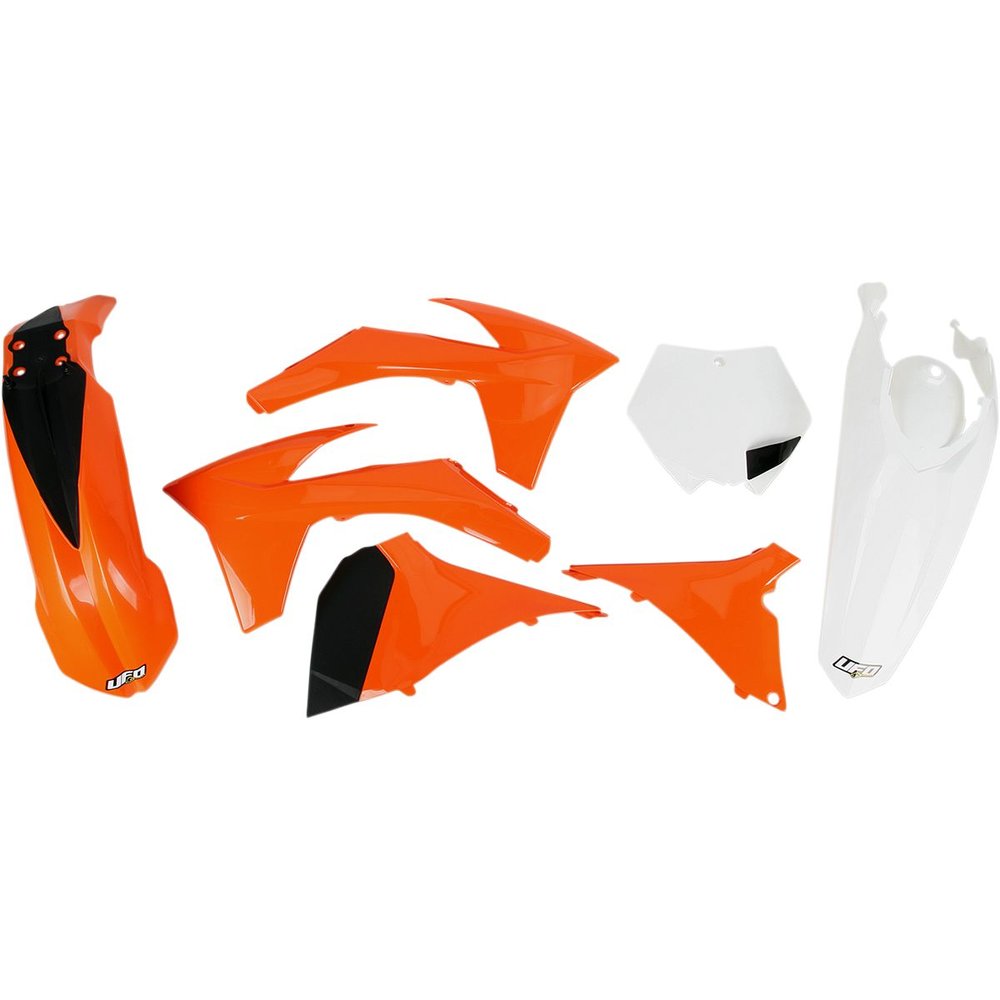 UFO Komplettes Karosserie-Kit Plastikteile passend für KTM SX 012 /SXF 11-12 OEM Farbe