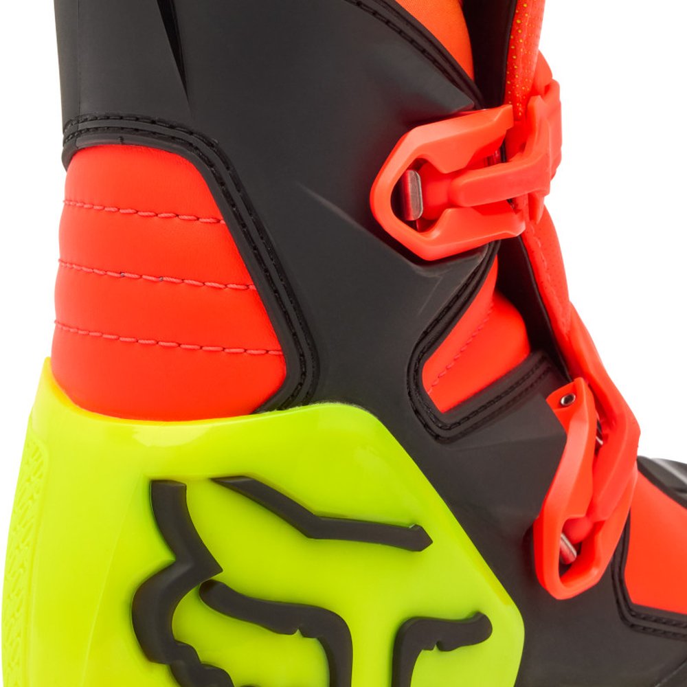 FOX COMP BOOT Motocross Stiefel Open Orange