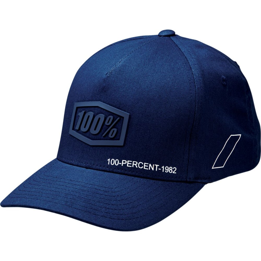 100% Shadow Flexfit Cap Kappe navy blau