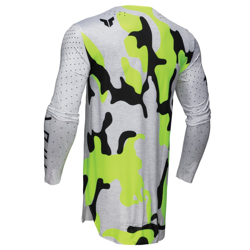 THOR Sportmode Riot Jersey weiss gelb acid
