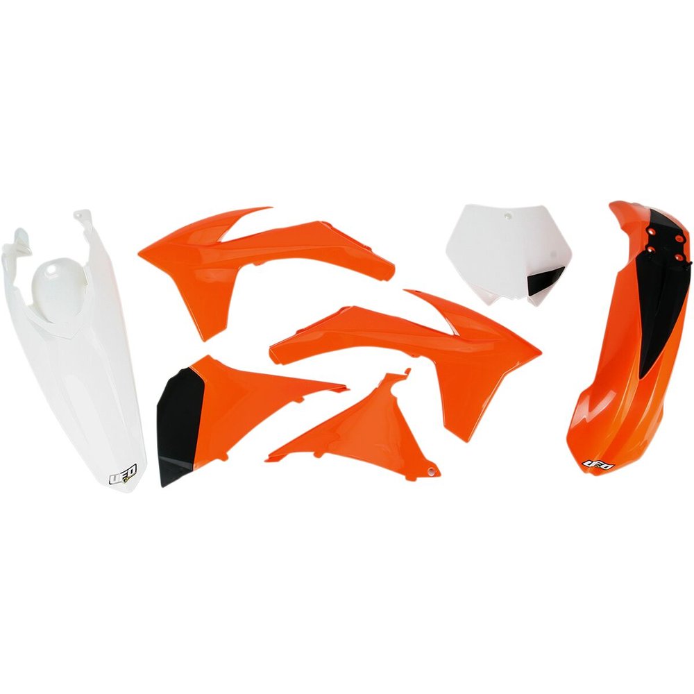 UFO Komplettes Karosserie-Kit Plastikteile passend für KTM SX 2011 OEM Farbe