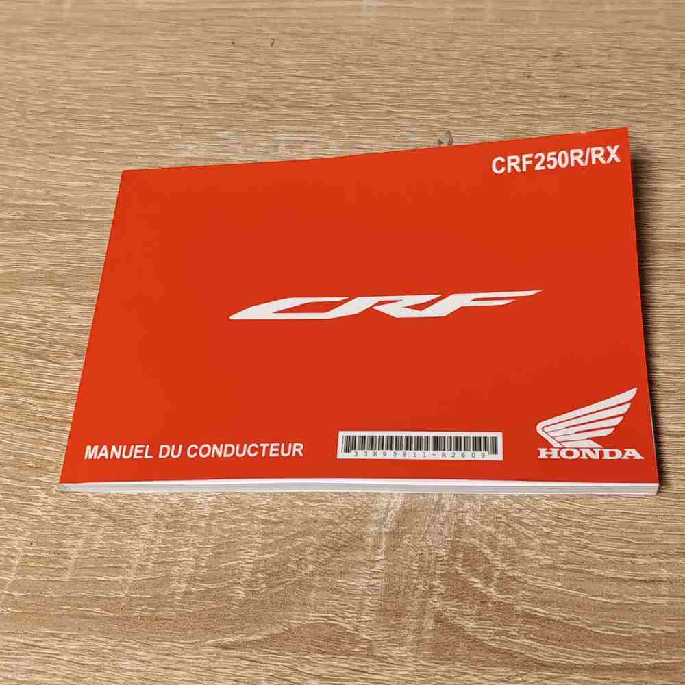 HONDA CRF250R/RX 2023 33K95811 00X33-K95-8110 Motorrad-Handbuch gebraucht