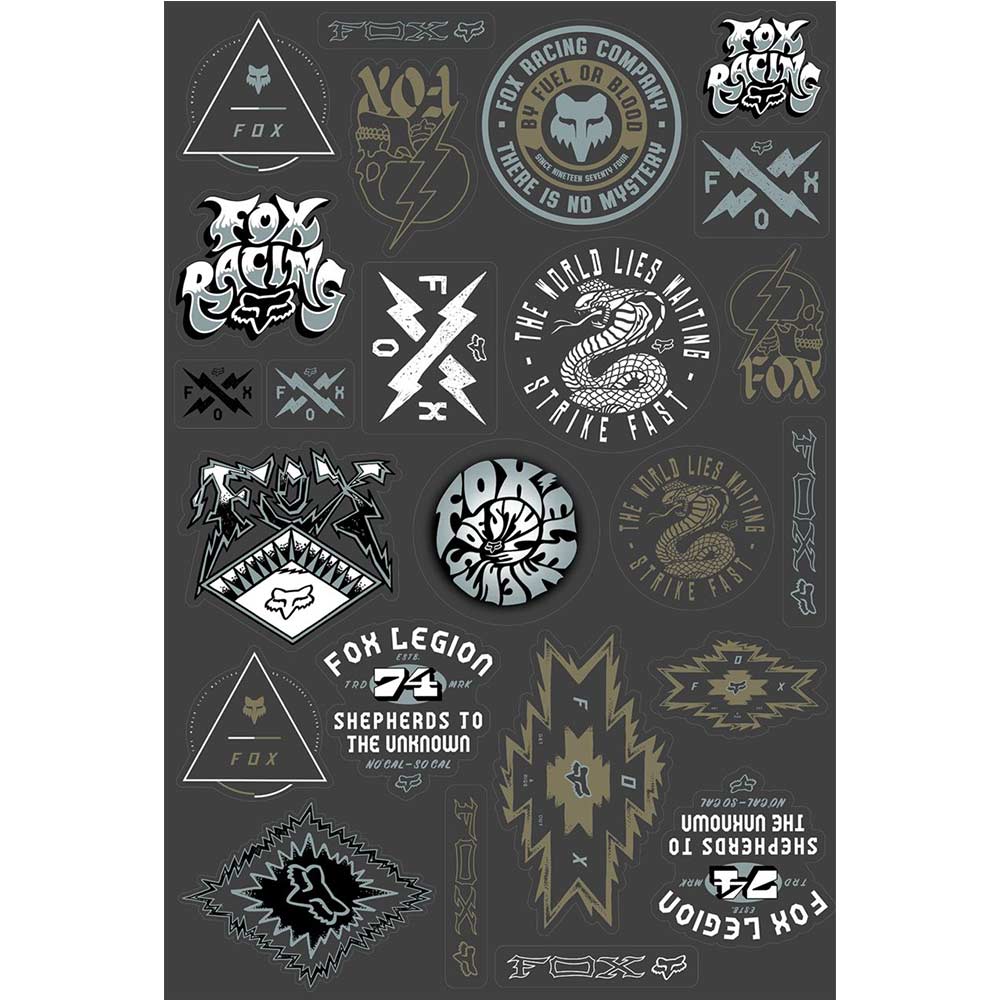 FOX CASCADIA STICKER KIT Aufkleber Open Miscellaneous