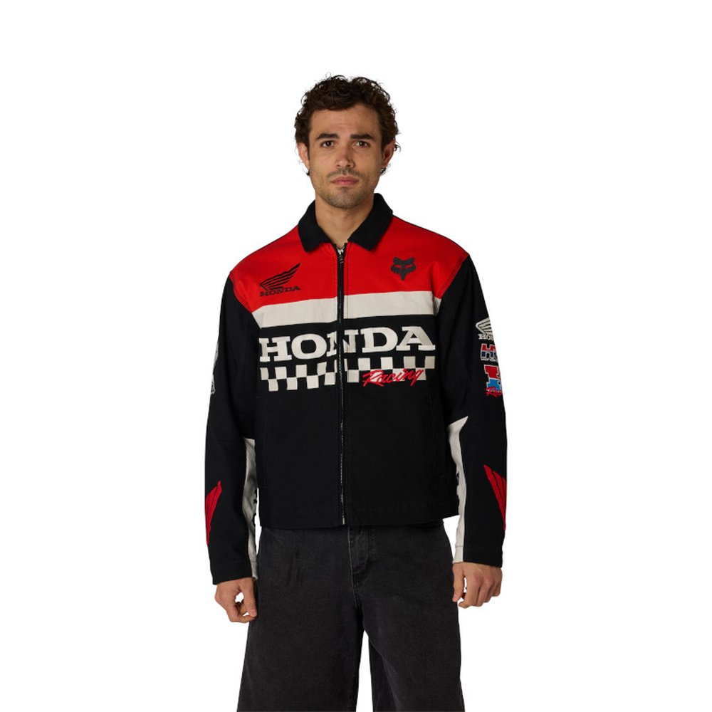 FOX HONDA WORK JACKE schwarz