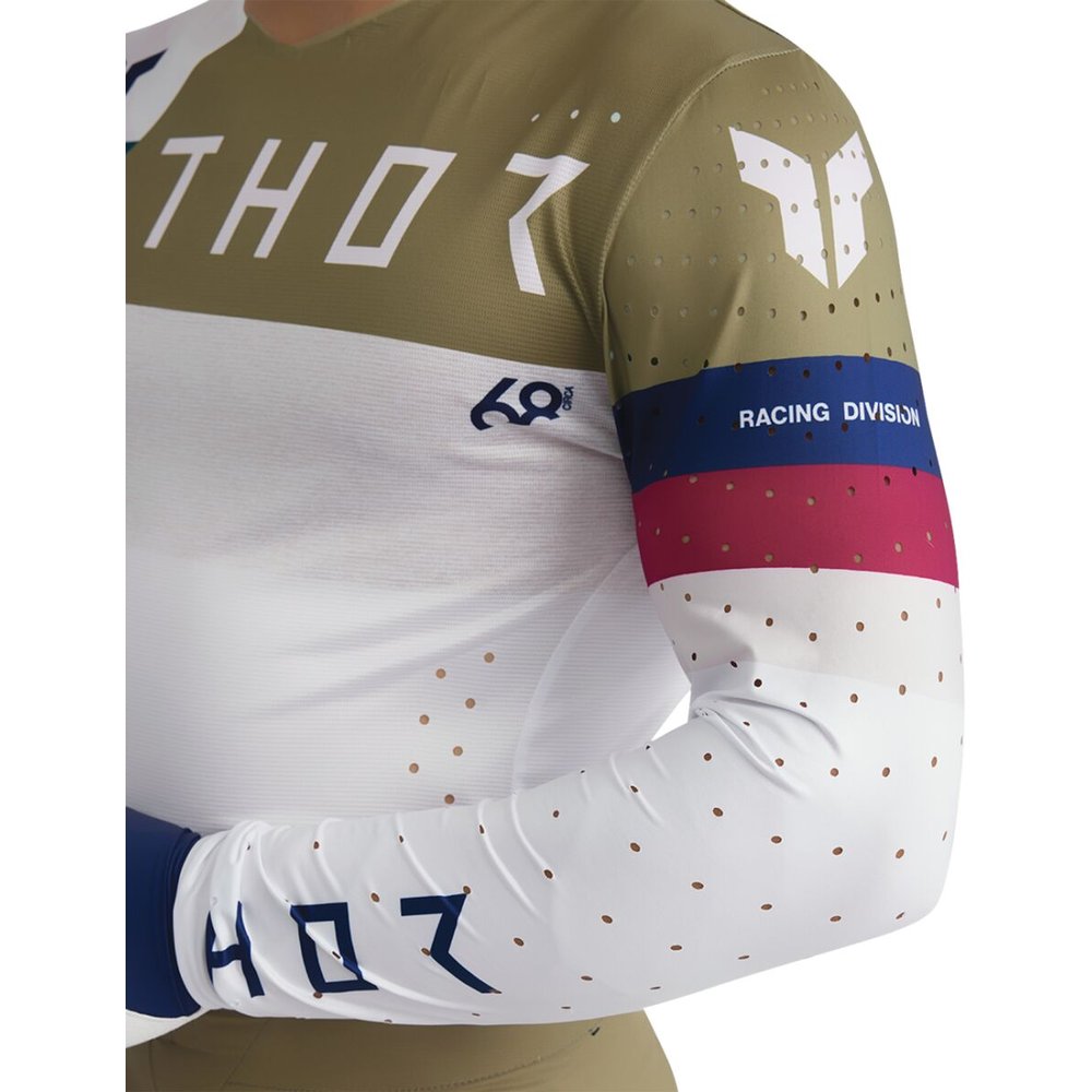 THOR Sportmode League Jersey weiss/Kupfer THOR Sportmode League Jersey weiss/Kupfer