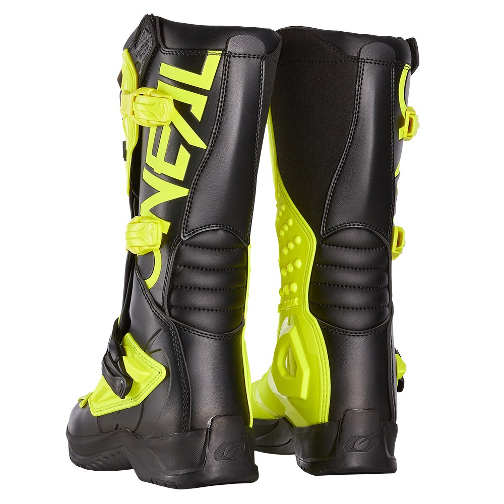 ONEAL RSX Motocross Stiefel schwarz/neon gelb
