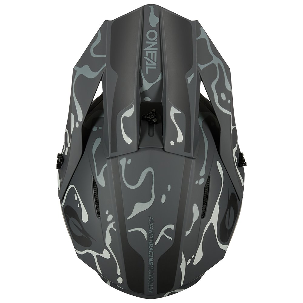 ONEAL 1SRS Motocross Helm Splash schwarz/grau ONEAL 1SRS Motocross Helm Splash schwarz/grau