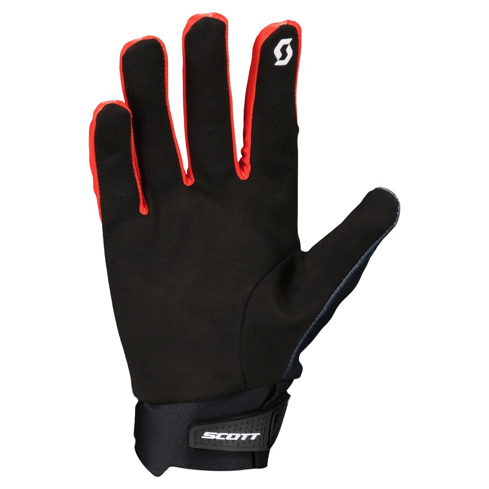 SCOTT Handschuhe Evo Swap caviar schwarz/fast rot SCOTT Handschuhe Evo Swap caviar schwarz/fast rot
