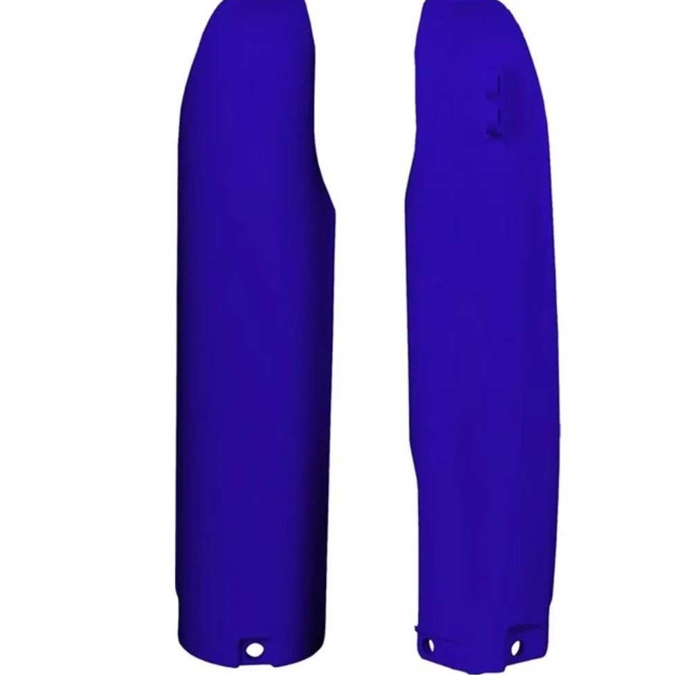 POLISPORT 8398100003 Gabelschützer für Yamaha YZ 125/250/250F/WR250F/WR450F 2005-2007 blau