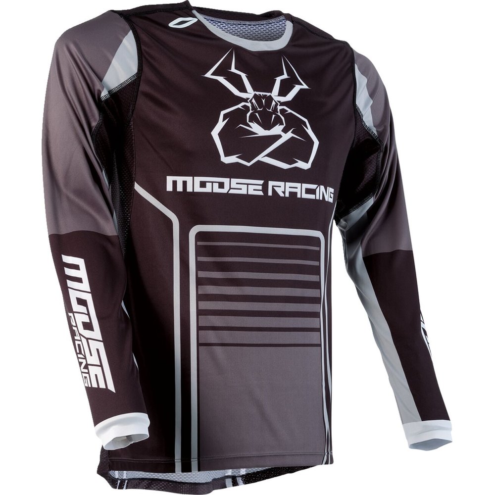 MOOSE RACING Agroid Jersey stealth schwarz