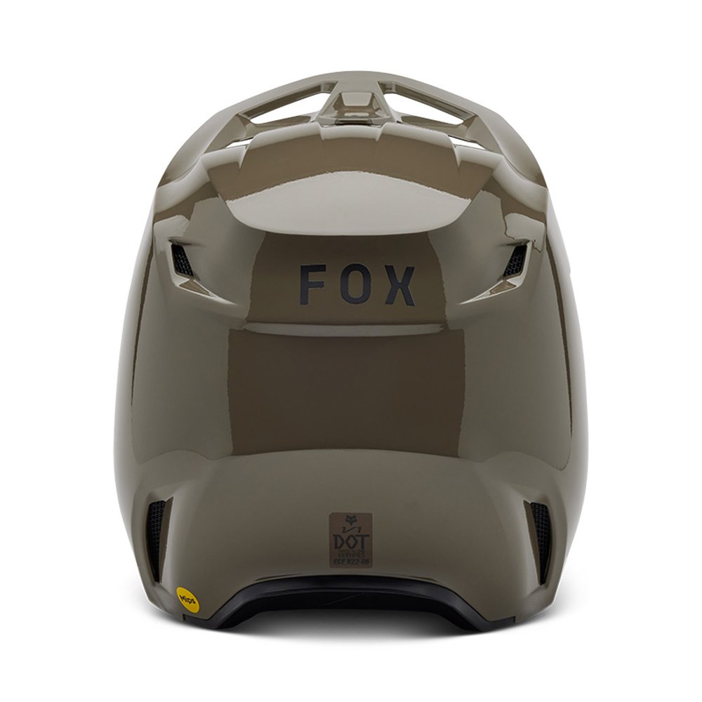 FOX V1 SOLID Motocross Helm Ash