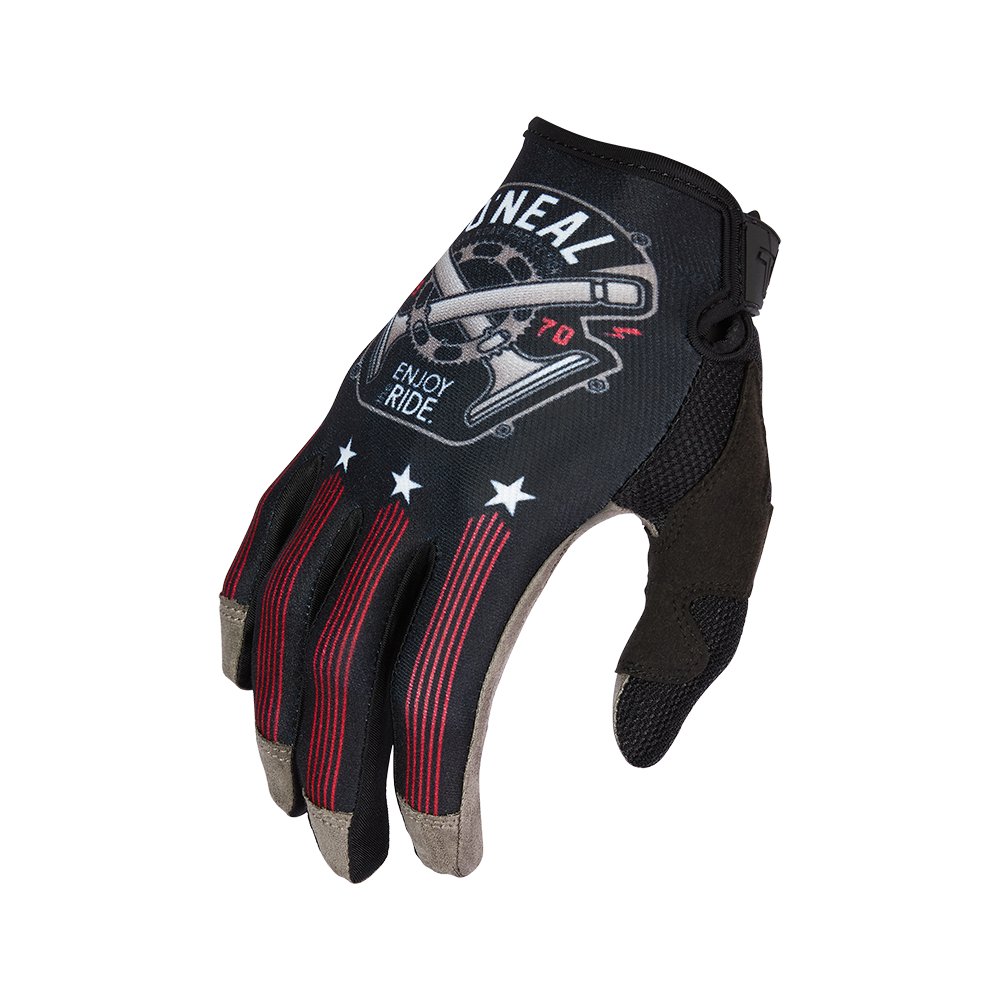 ONEAL Mayhem Handschuhe Piston V.23 schwarz weiss rot