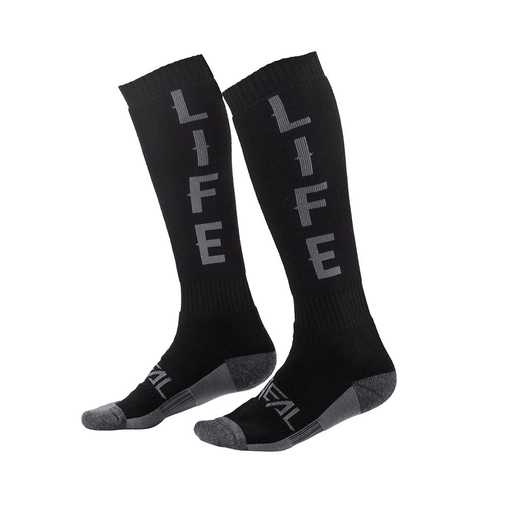 ONEAL PRO Ride Life MX Socken schwarz grau