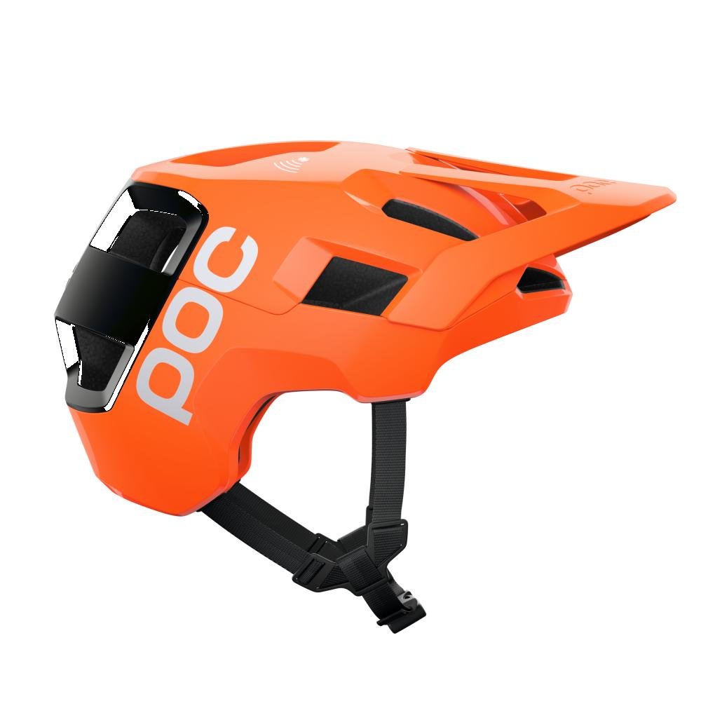 POC Kortal Race Mips MTB Helm fluorescent orange avip/uranium schwarz matt