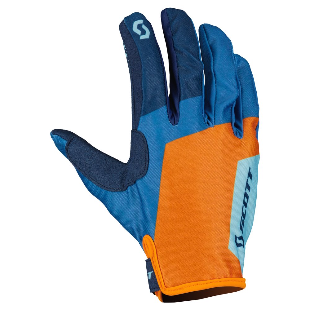 SCOTT 350 Race Handschuhe Evo blau orange SCOTT 350 Race Handschuhe Evo blau orange