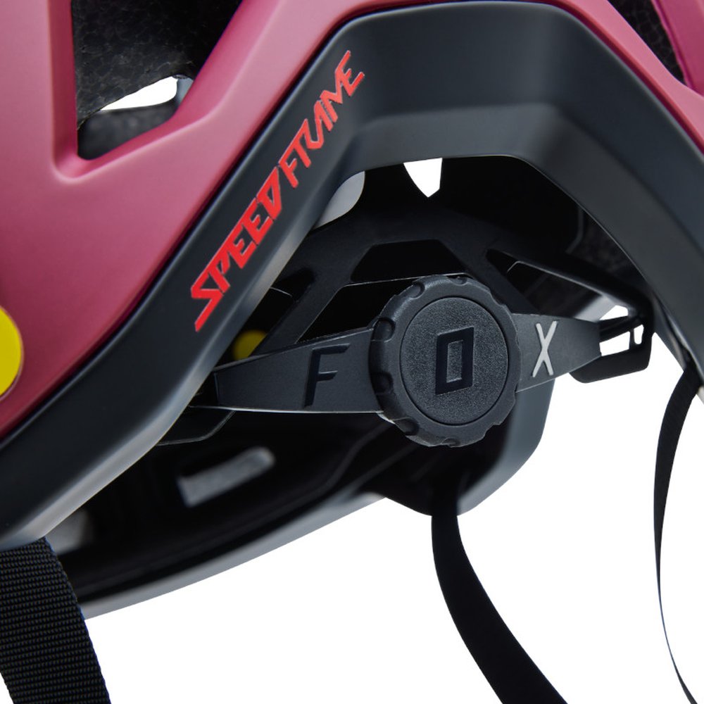 FOX SPEEDFRAME HELMET MTB Helm Bordeaux