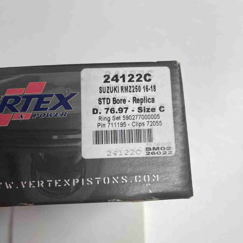 VERTEX 24122C Kolbensatz passend für Suzuki RMZ 250 16-22 76,97mm Size C