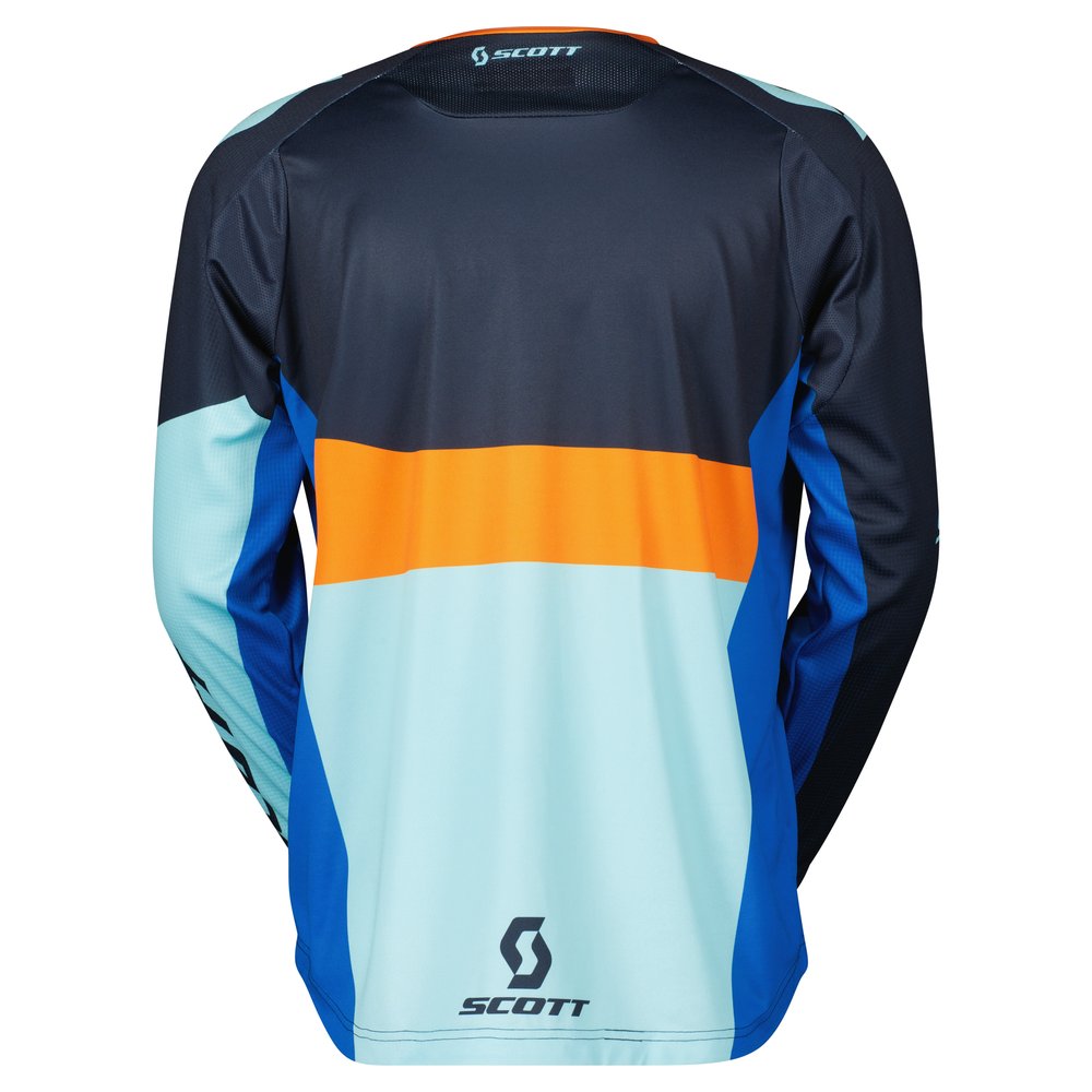 SCOTT 350 Race Junior Kinder Jersey blau orange SCOTT 350 Race Junior Kinder Jersey blau orange
