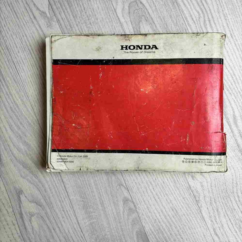 HONDA CRF 450 R 2006 69MEN620 00X69-MEN-6200 Motorrad-Handbuch gebraucht