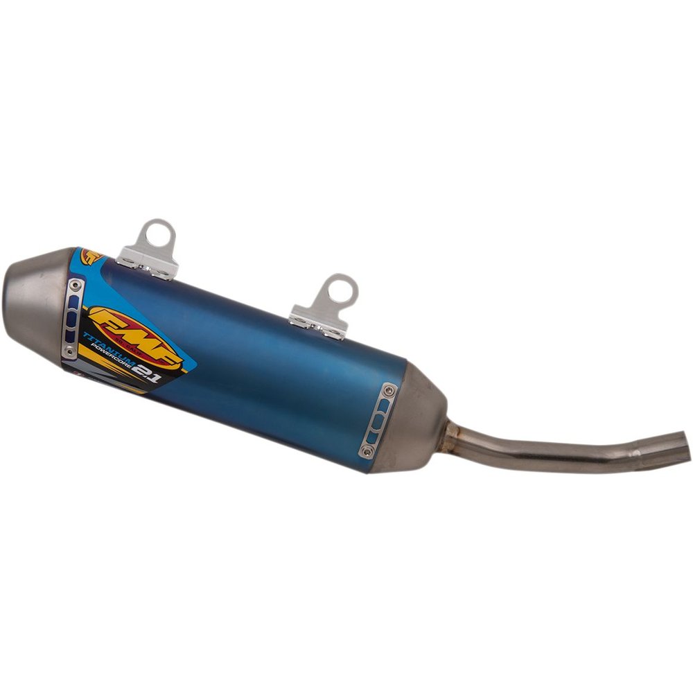 FMF Power Core 2.1 Endschalldämpfer Titan blau eloxiert